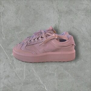 Worn Once BALANCE CT302LA WHITE LOW TOP TRAINING TENNIS LACE SHOES M 7 W 8.5